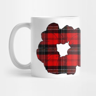 Flannel Scrunchie Mug